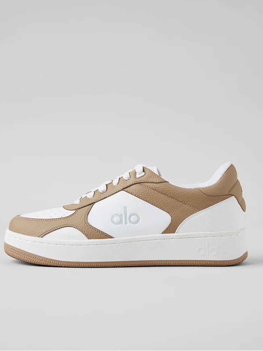 ALO - Recovery Mode Sneakers in Gravel / White size 9.5 Women’s